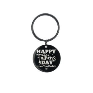 Daddy's Fist Bump: Personalised Stainless Steel Keyring - Image 4