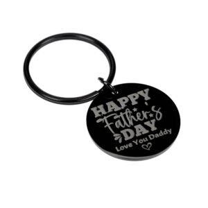 Daddy's Fist Bump: Personalised Stainless Steel Keyring - Image 5