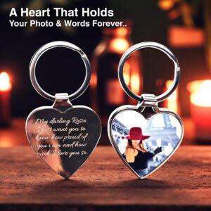 Couples Photo Keyring – view 10