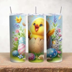 Personalised Easter Chick Tumbler for Kids - Image 7