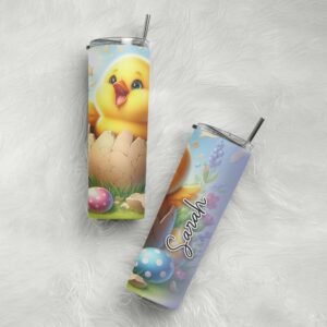 Personalised Easter Chick Tumbler for Kids - Image 6
