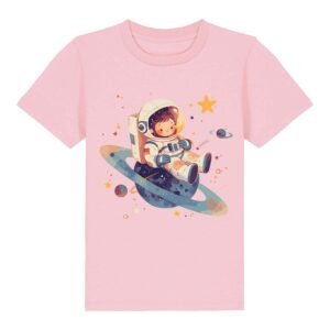 Personalised Astronaut Kids T-Shirt - Image 1