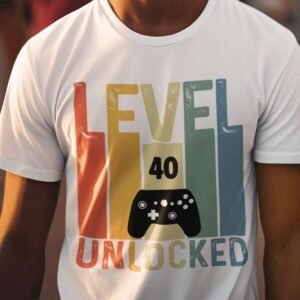 40th Birthday Gents T-Shirt - Image 9