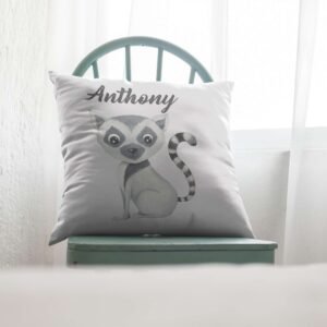 Personalised Animal Design Cushion Cover For Newest Family Member - Image 3