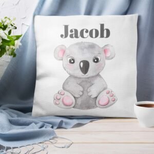 Personalised Animal Design Cushion Cover For Newest Family Member - Image 4