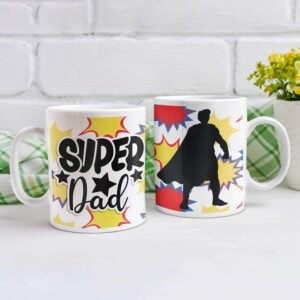 Super Dad Ceramic Mug - Image 4