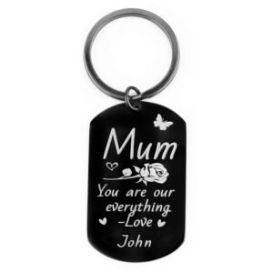 Custom Engraved & Photo Printed Tag For Mum - Image 3