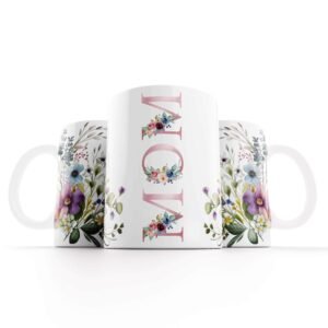Custom Floral Mug For Mom - Image 6