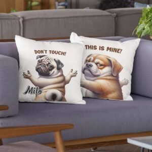 Personalised Dog 8 Design Cushion Cover - Image 7