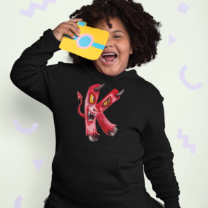 Personalised Halloween Themed Kids Hoodie - Image 4