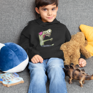 Personalised Halloween Themed Kids Hoodie - Image 6