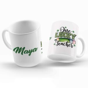 Customised Teacher Mug for St. Patrick's Day - Image 8