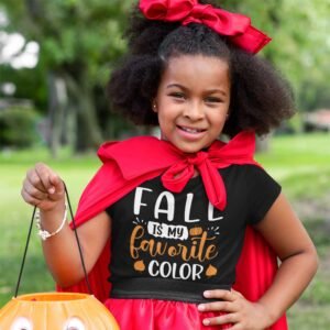 Halloween Crew Neck Artwork Kids T-Shirt - Image 5