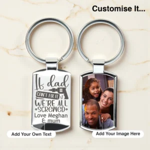 Personalised Keyrings For Dad - Image 5