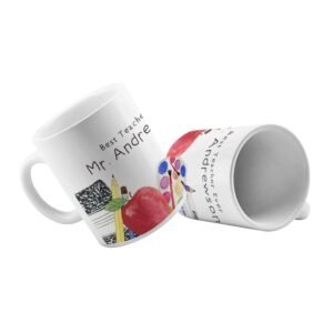 Personalized Ceramic Teacher Appreciation Mug - Image 5