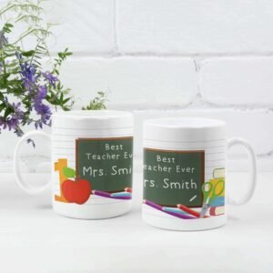 Personalized Ceramic Teacher Appreciation Mug - Image 7