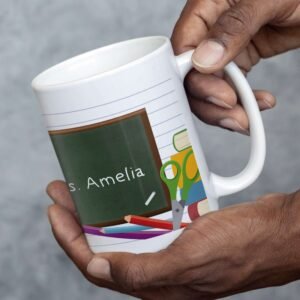 Personalized Ceramic Teacher Appreciation Mug - Image 10