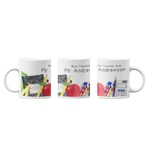 Personalized Ceramic Teacher Appreciation Mug - Image 11