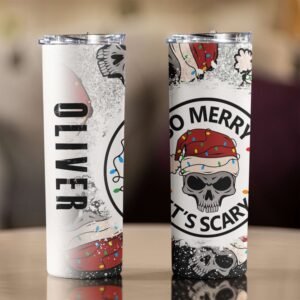 Personalised Christmas Tumbler - Image 5
