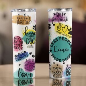 Personalised Dog Lover's Tumbler - Image 11