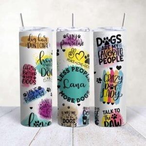 Personalised Dog Lover's Tumbler - Image 14