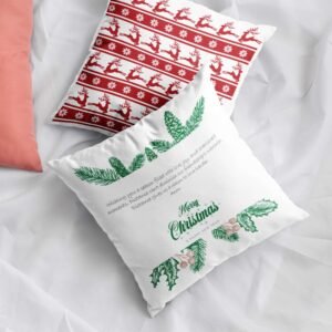 3-Pack Custom Satin Christmas Cushion Cover - Image 7