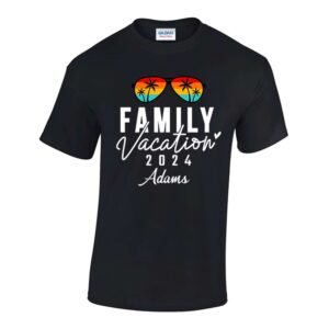 Personalised Family Vacation T-Shirt - Image 4