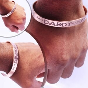 Engraved Copper Bracelet for Men - Image 7