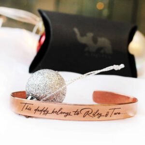 Engraved Copper Bracelet for Men - Image 8