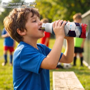 Football Water Bottle - Image 2