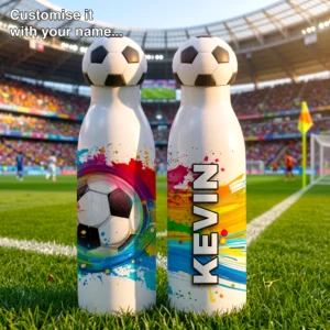 Football Water Bottle - Image 3