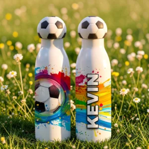Football Water Bottle - Image 1