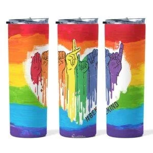 Personalised Tumbler with Vibrant Designs – view 2