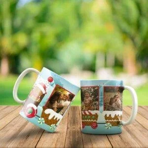 Triple Treasure Custom Photo Mug – view 2