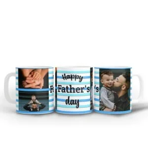 Customisable Happy Father's Day Photo Mug