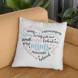 Custom Cushion Cover for Mother's Day
