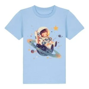 Personalised Astronaut Kids T-Shirt – view 2