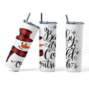 Personalised Christmas Tumbler – view 2