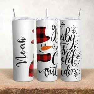 Personalised Christmas Tumbler